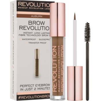 

Makeup Revolution Brow Revolution фіксуючий гель для брів відтінок Auburn 3,8 гр