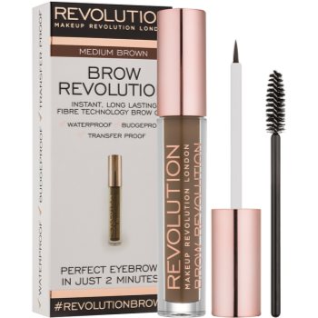 Makeup Revolution Brow Revolution gel fixare pentru sprancene