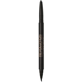 

Makeup Revolution Ultra Brow Arch & Shape олівець для брів 2 в 1 відтінок Darkest 1,05 гр