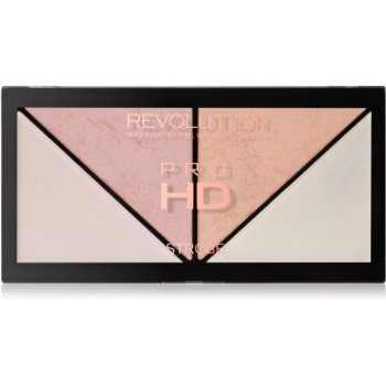

Makeup Revolution Pro HD Strobe Revolution палетка хайлайтерів 14 гр