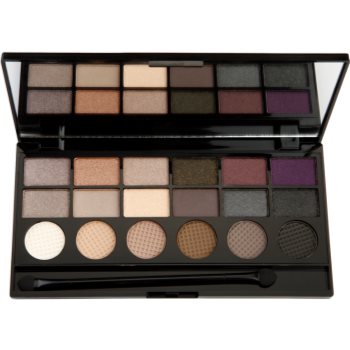 Makeup Revolution Hard Day paleta očních stínů 13 g