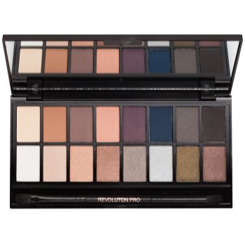

Makeup Revolution Iconic Pro 2 палетка тіней з дзеркальцем та аплікатором 16 гр