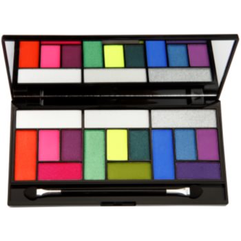 Makeup Revolution Pro Looks Eat Sleep Makeup Repeat paleta očních stínů 13 g