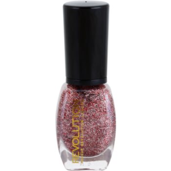 

Makeup Revolution Manicure лак для нігтів з блискітками відтінок Sensitive Heart 12 мл