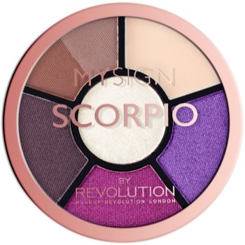 

Makeup Revolution My Sign палетка для макіяжу очей відтінок Scorpio 4,6 гр