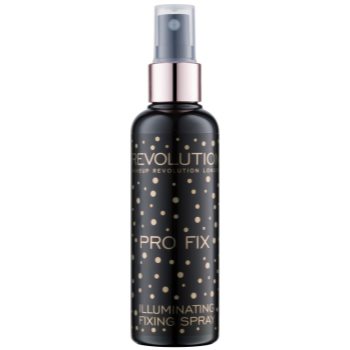 Makeup revolution pro fix spray pentru fixare și strălucire
