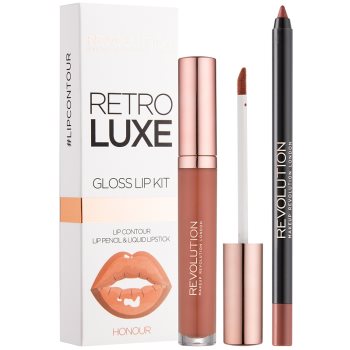

Makeup Revolution Retro Luxe набір для догляду за губами відтінок Honour 5,5 мл