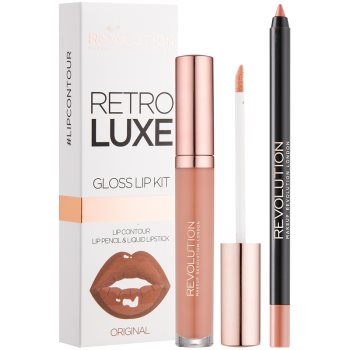 

Makeup Revolution Retro Luxe набір для догляду за губами відтінок Original 5,5 мл