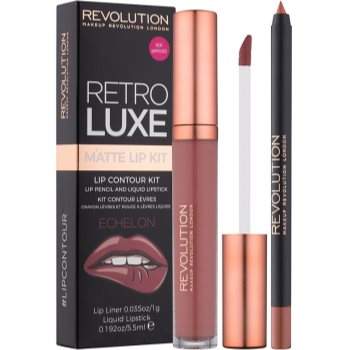 Makeup Revolution Retro Luxe set de buze mat