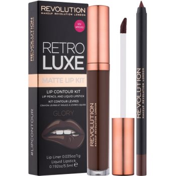 Makeup Revolution Retro Luxe set de buze mat