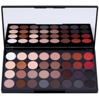Makeup Revolution Flawless 2 paleta farduri de ochi cu oglinda mica