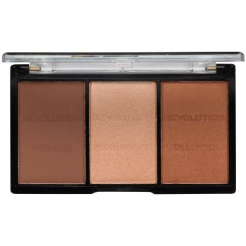 Makeup revolution ultra sculpt & contour paleta pentru contur facial
