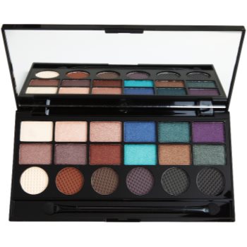 Makeup Revolution Welcome To The Pleasuredome paleta očních stínů 13 g
