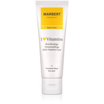 

Marbert Basic Care I ♥ Vitamins багатий крем для сухої шкіри 50 мл