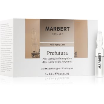 

Marbert Anti-Aging Care Profutura нічні ампули проти старіння шкіри 5 x 1,8 мл