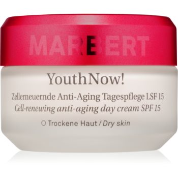 

Marbert Anti-Aging Care YouthNow! денний крем проти зморшок для відновлення клітин шкіри SPF 15 50 мл