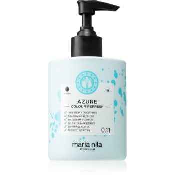 

Maria Nila Colour Refresh Azure делікатна поживна маска без перманентних кольорових пігментів стійкість — 4-10 вмивань волосся 0.11 300 мл