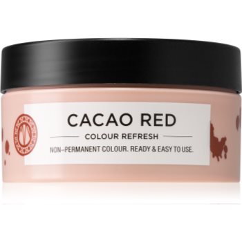 

Maria Nila Colour Refresh Cacao Red делікатна поживна маска без перманентних кольорових пігментів стійкість — 4-10 вмивань волосся 6.35 100 мл
