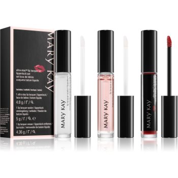 Mary Kay Ultra Stay Lip Lacquer Kit set cosmetice decorative Cherry (de buze) culoare