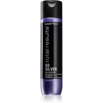 Matrix total results so silver balsam neutralizeaza tonurile de galben