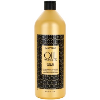 

Matrix Oil Wonders мікро-маслянистий шампунь для блиску та шовковистості волосся 1000 мл