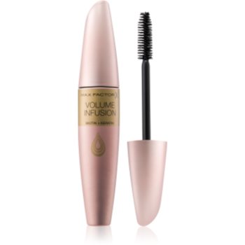 Max factor volume infusion mascara cu keratina cu biotina