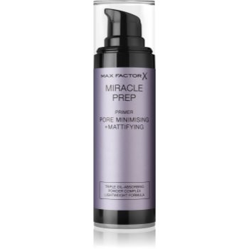 Max factor miracle prep fond de ten lichid cu efect matifiant pentru netezirea pielii si inchiderea porilor