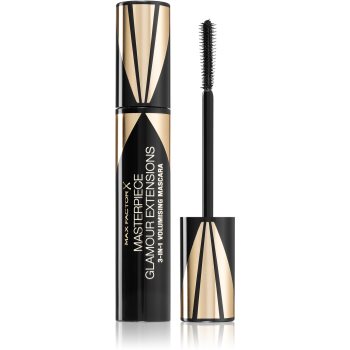 Max Factor Masterpiece Glamour Extensions mascara rezistent la apă pentru alungirea genelor