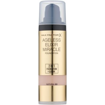 

Max Factor Ageless Elixir тональні засоби відтінок 50 Natural SPF 15 30 мл