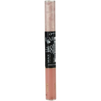 

Max Factor Lipfinity Colour and Gloss стійка помада та блиск для губ 2 в 1 відтінок 590 Glazed Caramel 2x3 мл