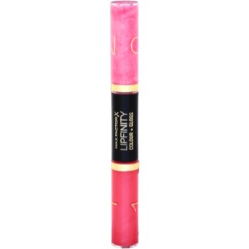 

Max Factor Lipfinity Colour and Gloss стійка помада та блиск для губ 2 в 1 відтінок 2x3 мл