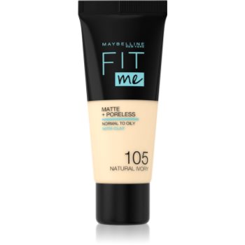 Maybelline Fit Me! Matte+Poreless machiaj mat pentru piele normală și grasă