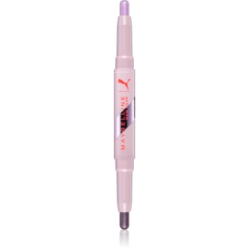 Maybelline puma x maybelline matte + metallic eye duo stick fard ochi stick