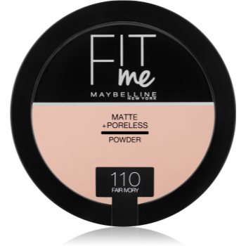 Maybelline Fit Me! Matte+Poreless pudra matuire