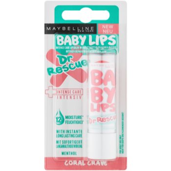 

Maybelline Baby Lips Dr Rescue зволожуючий бальзам для губ з охолоджуючим ефектом відтінок Coral Crave 4,4 гр