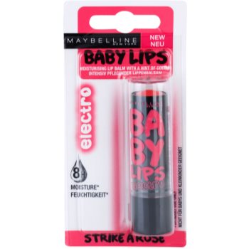 

Maybelline Baby Lips Electro бальзам для губ з легким забарвленням відтінок Strike A Rose 4,4 гр
