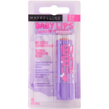 

Maybelline Baby Lips Winter тонуючий зволожуючий бальзам для губ відтінок 11 Hot Cocoa 4,4 гр