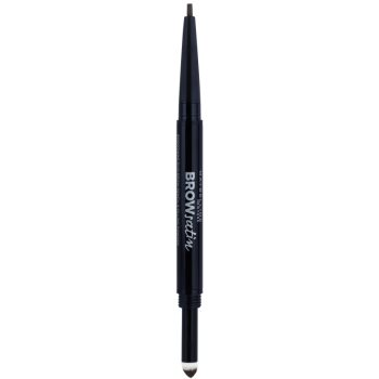 Maybelline Brow Satin tužka na obočí duo odstín 04 Dark Brown