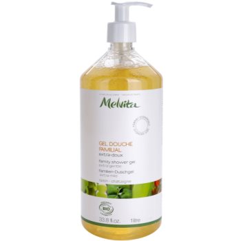 Fotografie Melvita Les Essentiels extra jemný sprchový gel pro celou rodinu 1000 ml