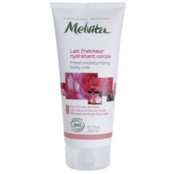

Melvita Nectar de Roses освіжаюче молочко для тіла зі зволожуючим ефектом 200 мл