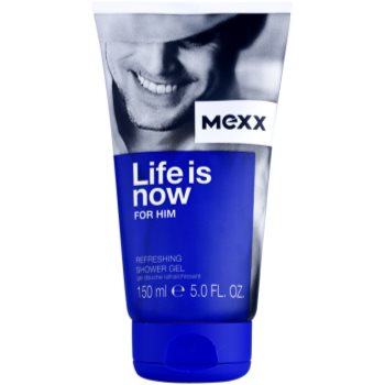

Mexx Life is Now for Him гель для душу для чоловіків 150 мл