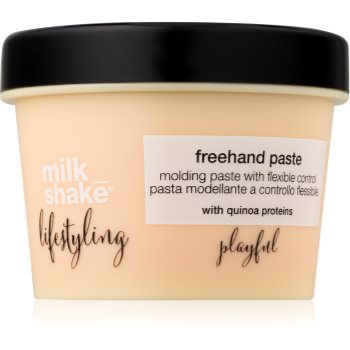 Milk shake lifestyling pasta pentru modelat pentru păr
