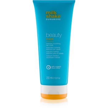 Milk shake sun & more masca intens hrănitoare pentru parul deteriorat de efectele solare , clor si sare