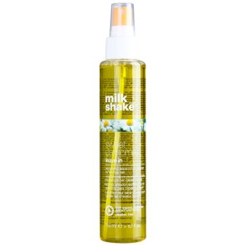 Milk shake sweet camomile balsam hranitor fara clatire pentru par blond