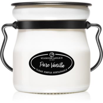 Milkhouse Candle Co. Creamery Pure Vanilla lumânare parfumatã Cream Jar poza