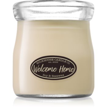 Milkhouse candle co. creamery welcome home lumânare parfumată cream jar