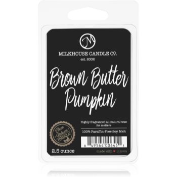 Milkhouse Candle Co. Creamery Brown Butter Pumpkin ceară pentru aromatizator