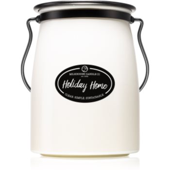 Milkhouse Candle Co. Creamery Holiday Home lumânare parfumatã Butter Jar poza