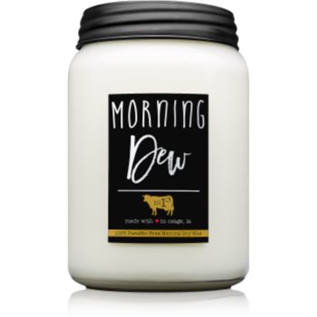 Milkhouse candle co. farmhouse morning dew lumânare parfumată