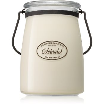 Milkhouse Candle Co. Creamery Celebrate! lumânare parfumată Butter Jar